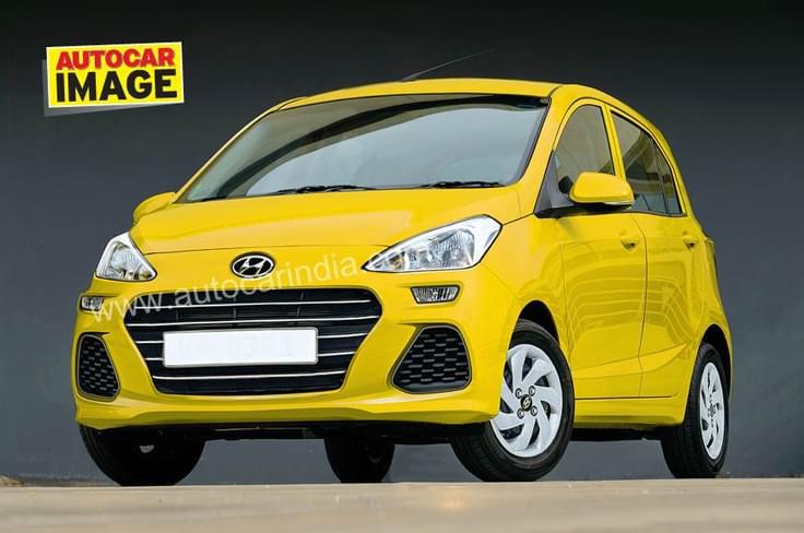 A computer generated image made by Autocar India of the new Santro. A computer generated image made by Autocar India of the new Santro.